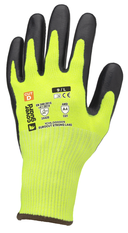 Gants EUROCUT STRONG L440 CUT D. J13 HPPE latex