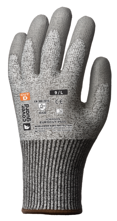 Gants EUROCUT P500 CUT D. HPPE J13 end. PU