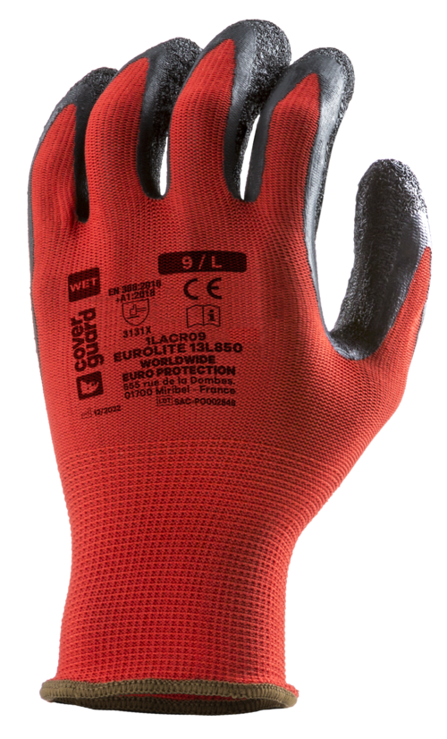 Gants EUROLITE 13L850 J13 PE J13 end. latex