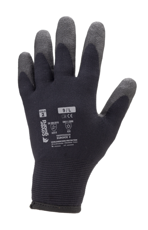 Gants EUROICE 2 - PA 2 tricots end.PVC