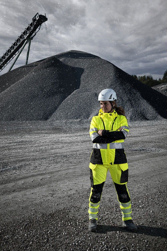 PARKA SOFTSHELL FEMME - EN ISO 20471 CLASSE 3/2