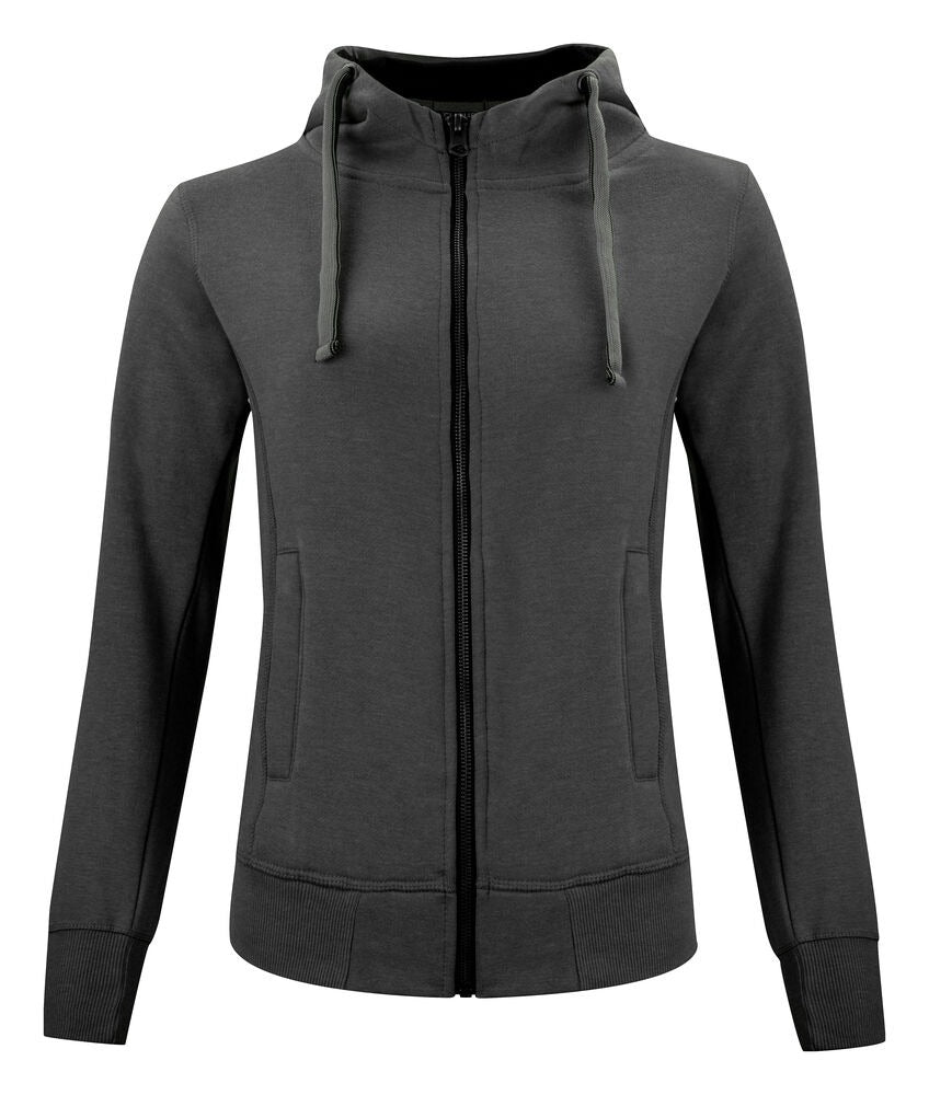 Sweatshirt capuche full zip femme