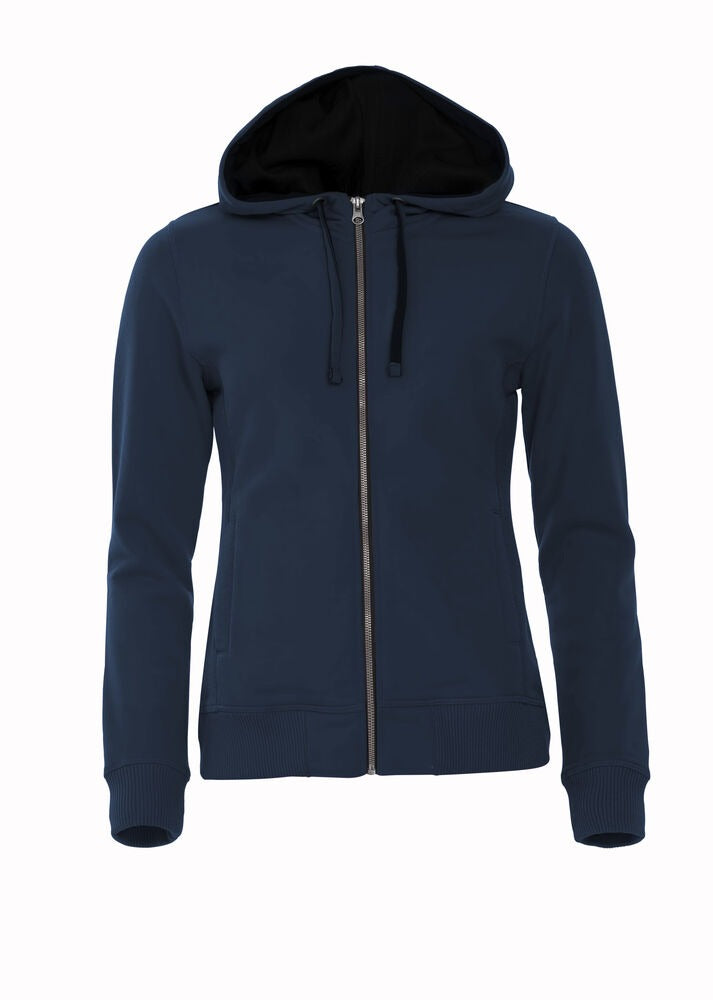 Sweatshirt capuche full zip femme