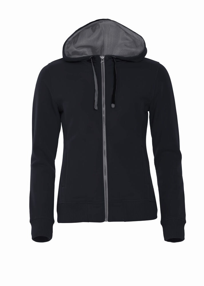 Sweatshirt capuche full zip femme
