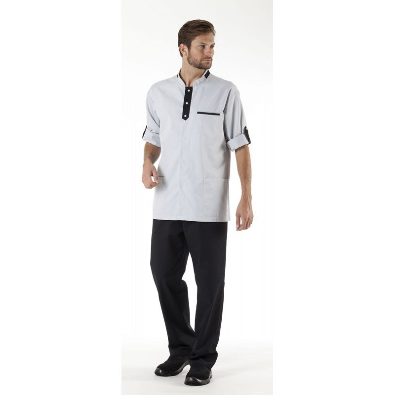 Tuniques homme ALBAN Noir/Gris perle