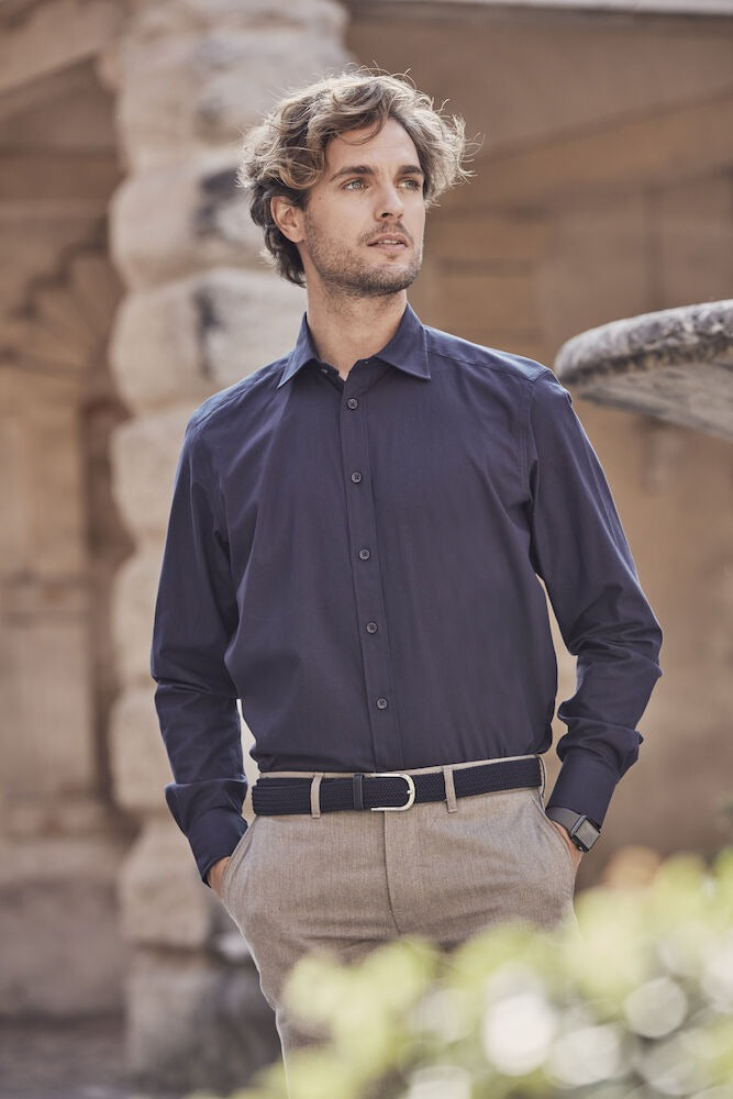 Chemise homme manches longues Clark