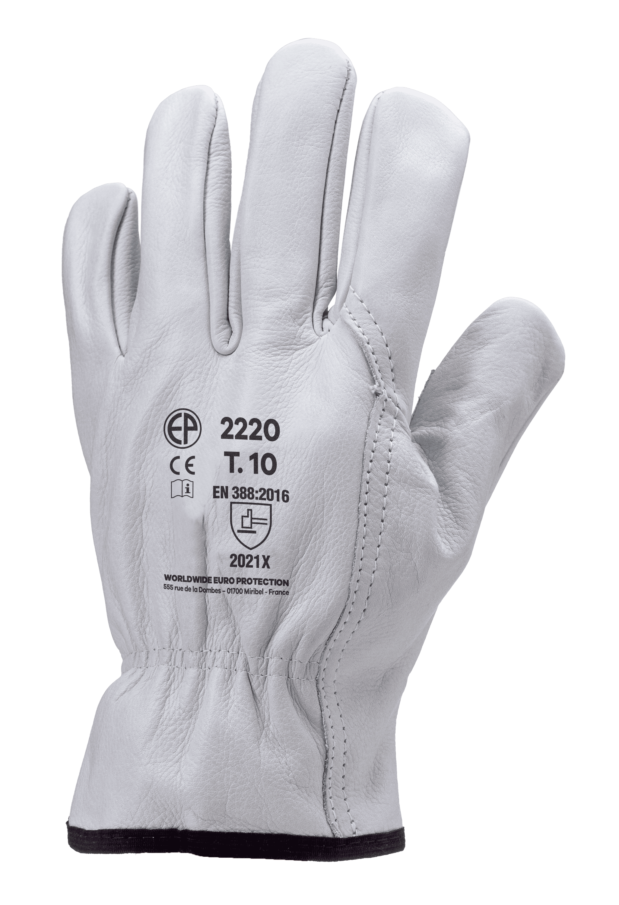 Gants EUROSTRONG 2220 tout fleur vachette