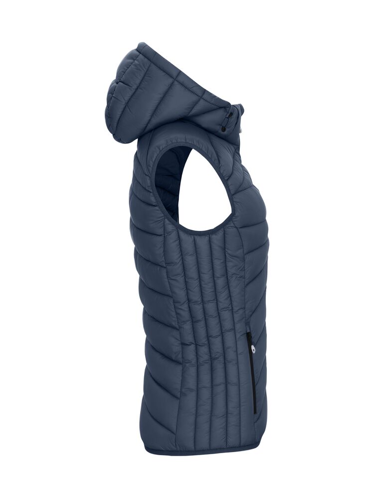 Bodywarmer doudoune à capuche amovible IDAHO Femme