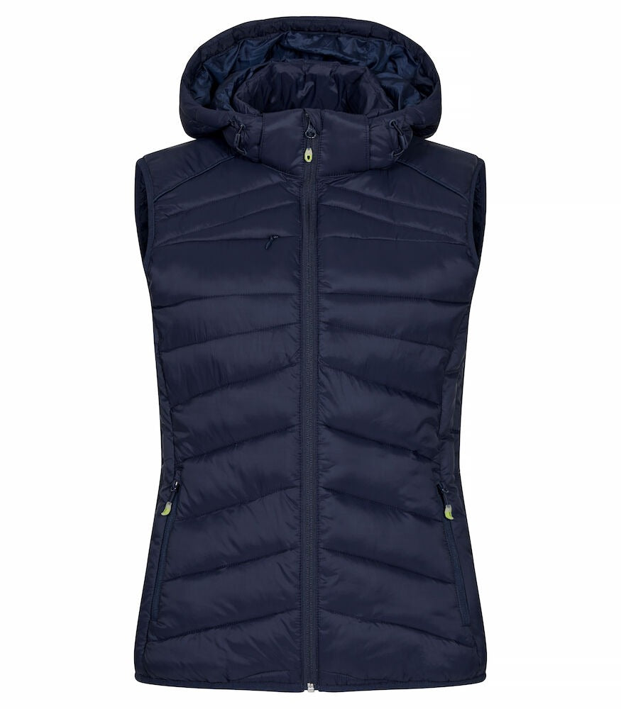 Bodywarmer doudoune à capuche amovible IDAHO Femme