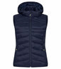Bodywarmer doudoune à capuche amovible IDAHO Femme
