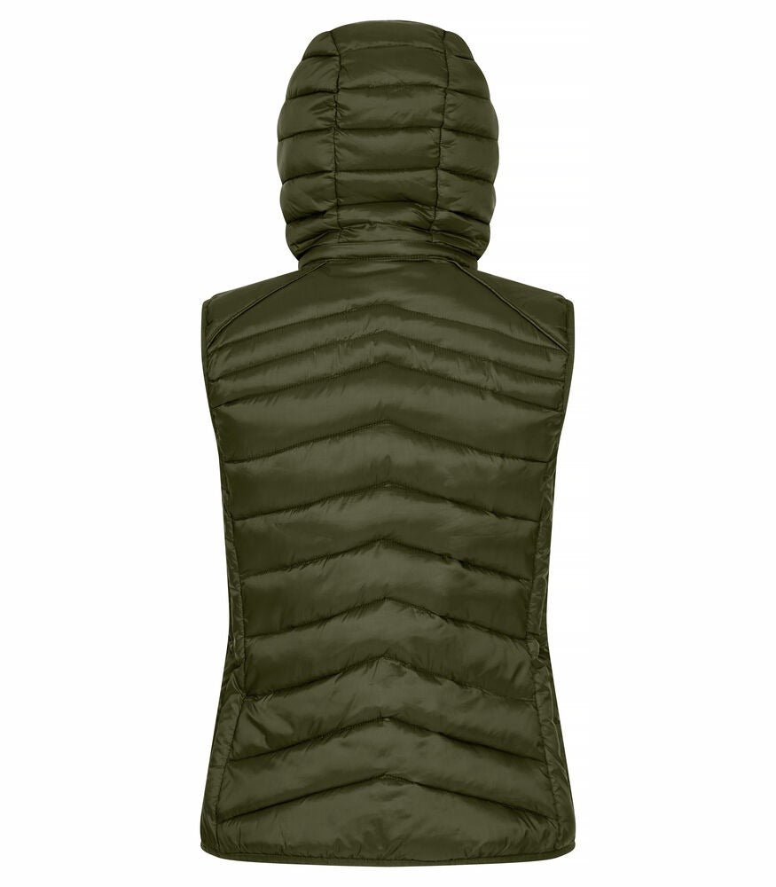 Bodywarmer doudoune à capuche amovible IDAHO Femme