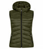 Bodywarmer doudoune à capuche amovible IDAHO Femme