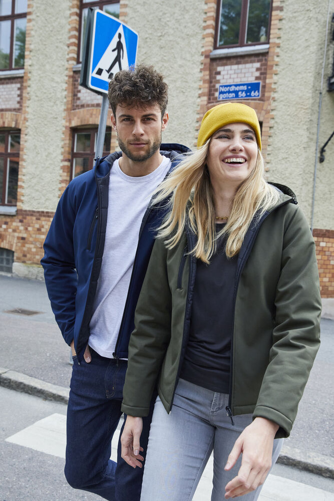 Padded Softshell Hoody Femme (Veste à Capuche Matelassée Coupe-Vent et Déperlante)