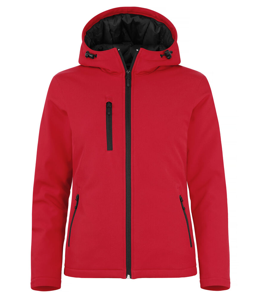 Padded Softshell Hoody Femme (Veste à Capuche Matelassée Coupe-Vent et Déperlante)