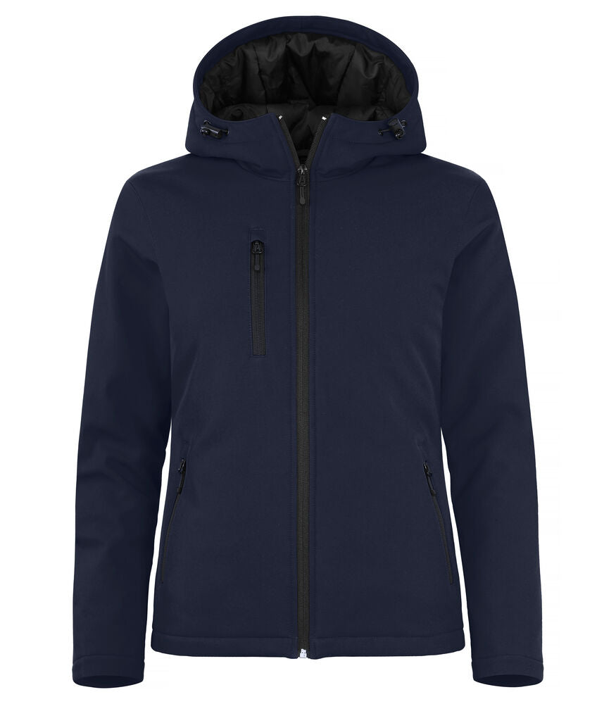 Padded Softshell Hoody Femme (Veste à Capuche Matelassée Coupe-Vent et Déperlante)
