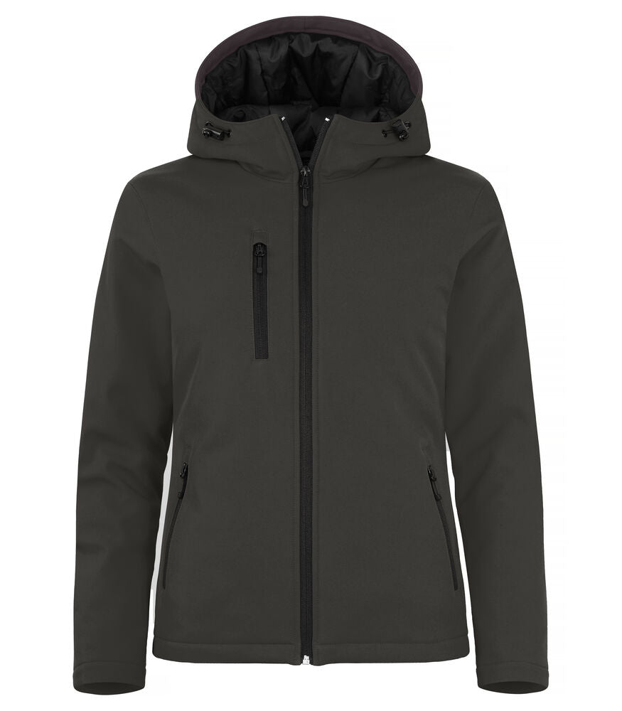 Padded Softshell Hoody Femme (Veste à Capuche Matelassée Coupe-Vent et Déperlante)