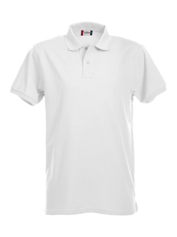 Polo stretch premium à manches courtes homme