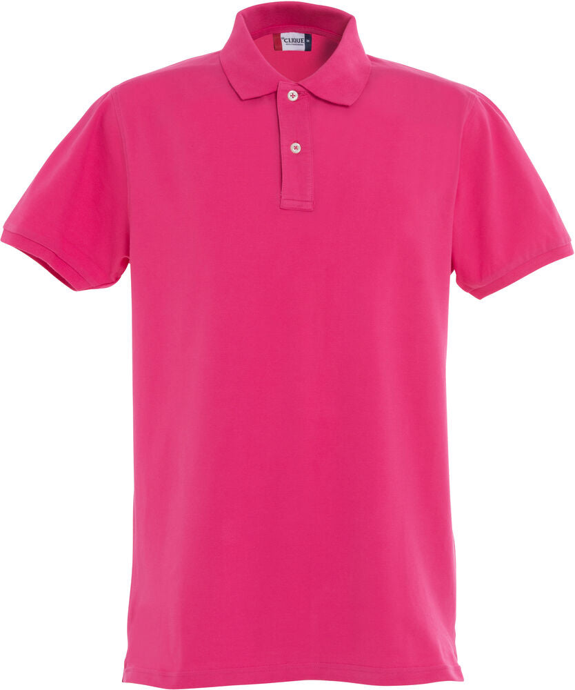 Polo stretch premium à manches courtes homme
