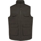Gilet polycoton multipoches rembourré WK607
