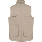 Gilet polycoton multipoches rembourré WK607