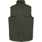 Gilet polycoton multipoches rembourré WK607