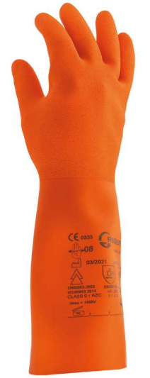 Gants caoutchouc naturel Touch E