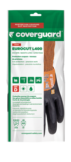 Gants EUROCUT L400 CUT D. HPPE J13 dble end. 3/4 latex