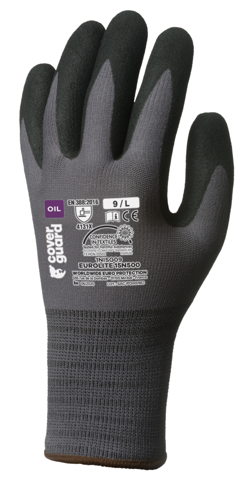 Gants EUROLITE 15N600 J15 PA end. mousse nit
