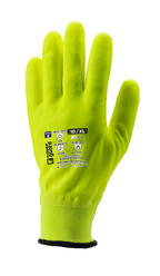 Gants EUROWINTER F100 polyamide J15, enduit total mousse nitrile