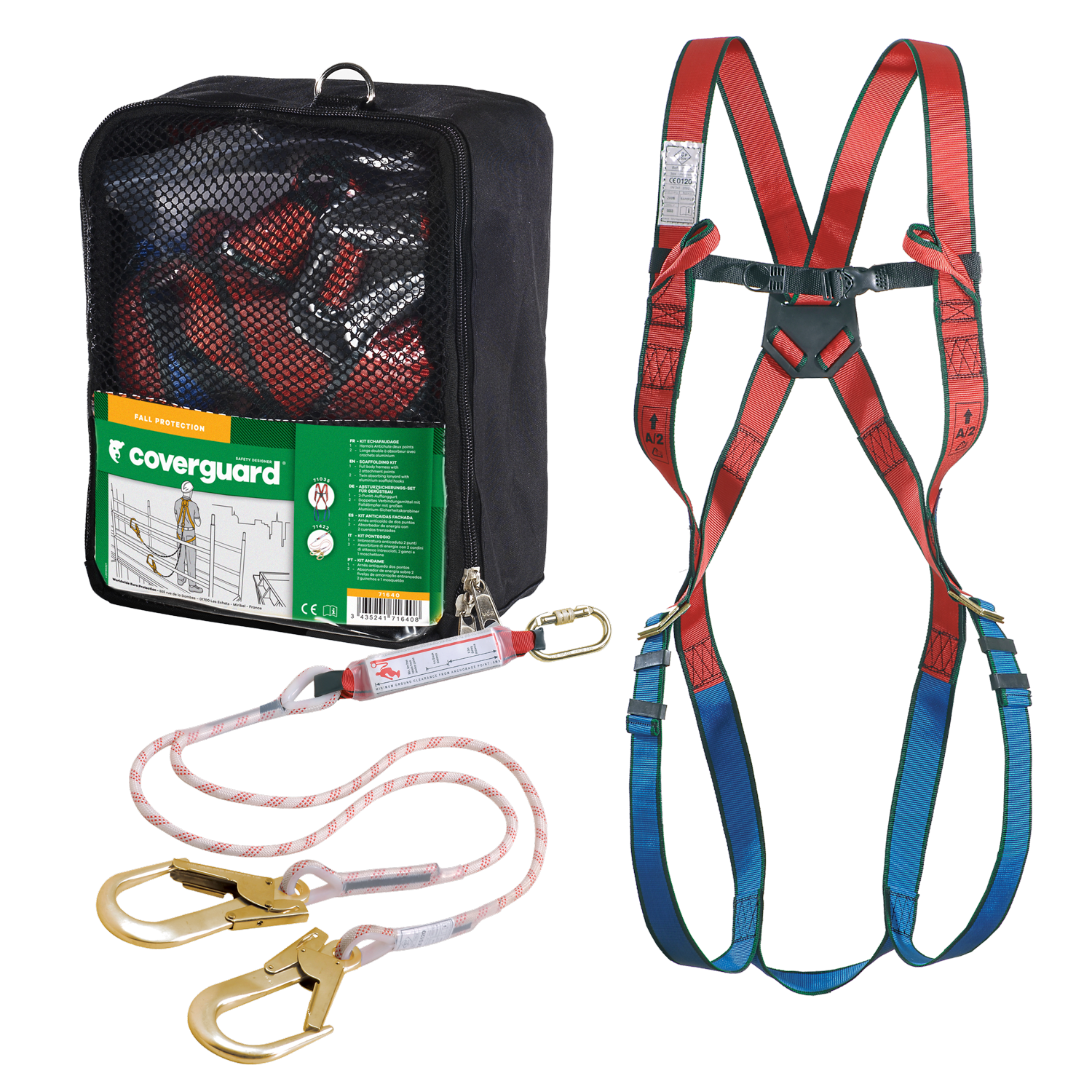 Kit antichute pour Echafaudage