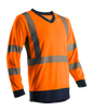 T-shirts à manches longues haute visibilité