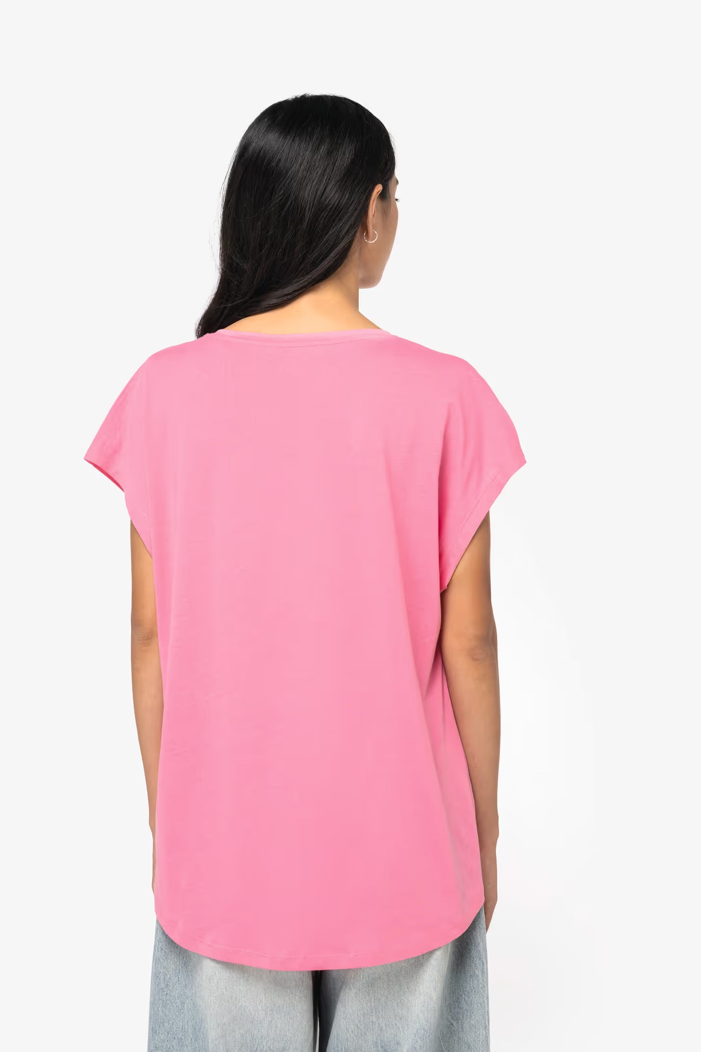 T-shirt écoresponsable col V femme