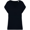 T-shirt écoresponsable col V femme