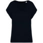 T-shirt écoresponsable col V femme