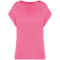 T-shirt écoresponsable col V femme