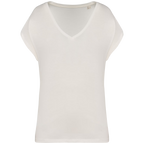 T-shirt écoresponsable col V femme