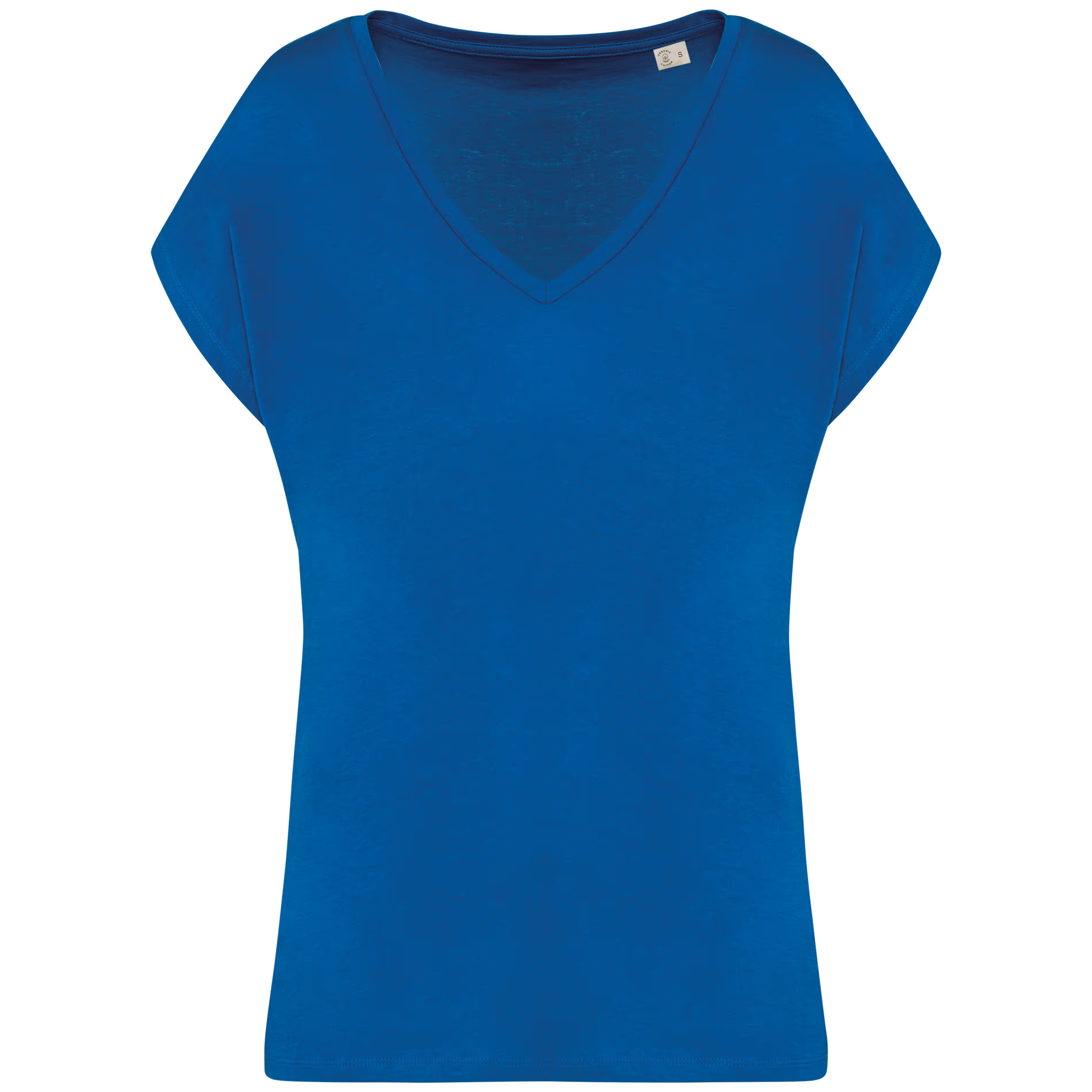 T-shirt écoresponsable col V femme