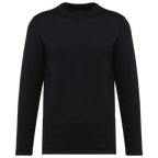 T-shirt Supima® col rond manches longues homme