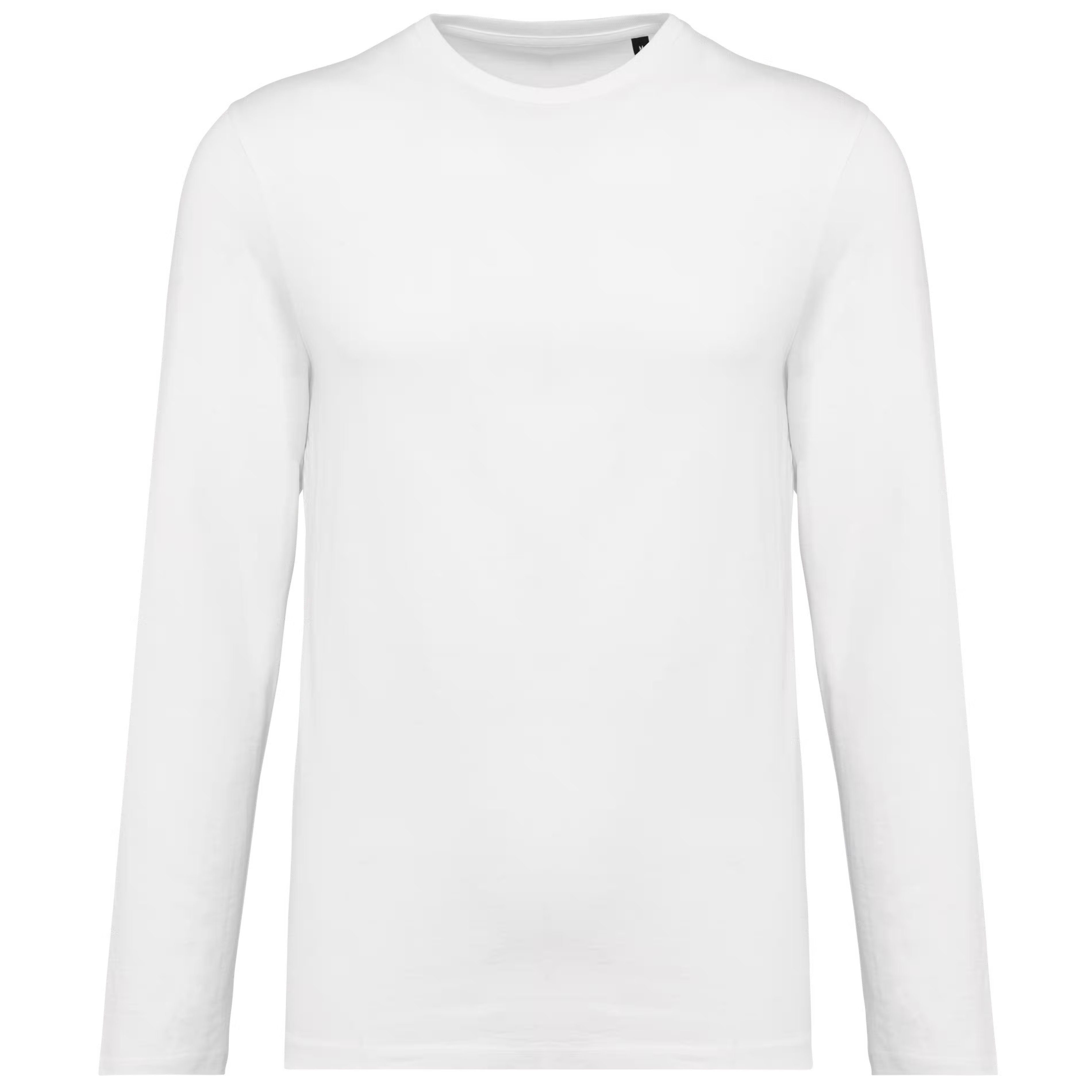 T-shirt Supima® col rond manches longues homme