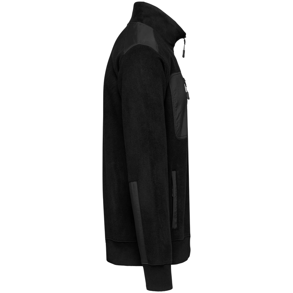 Polaire écoresponsable col zippé