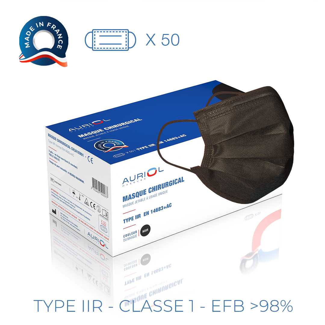 Masque chirurgicaux Auriol 50 masques