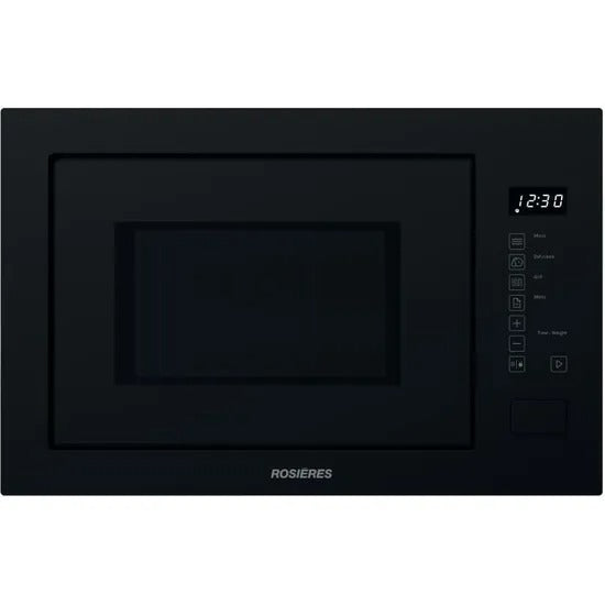 Micro-ondes Gril encastrable - ROSIERES - RO38FL7N25LWB - Noir - 25L - Reconditionné – Très bon état