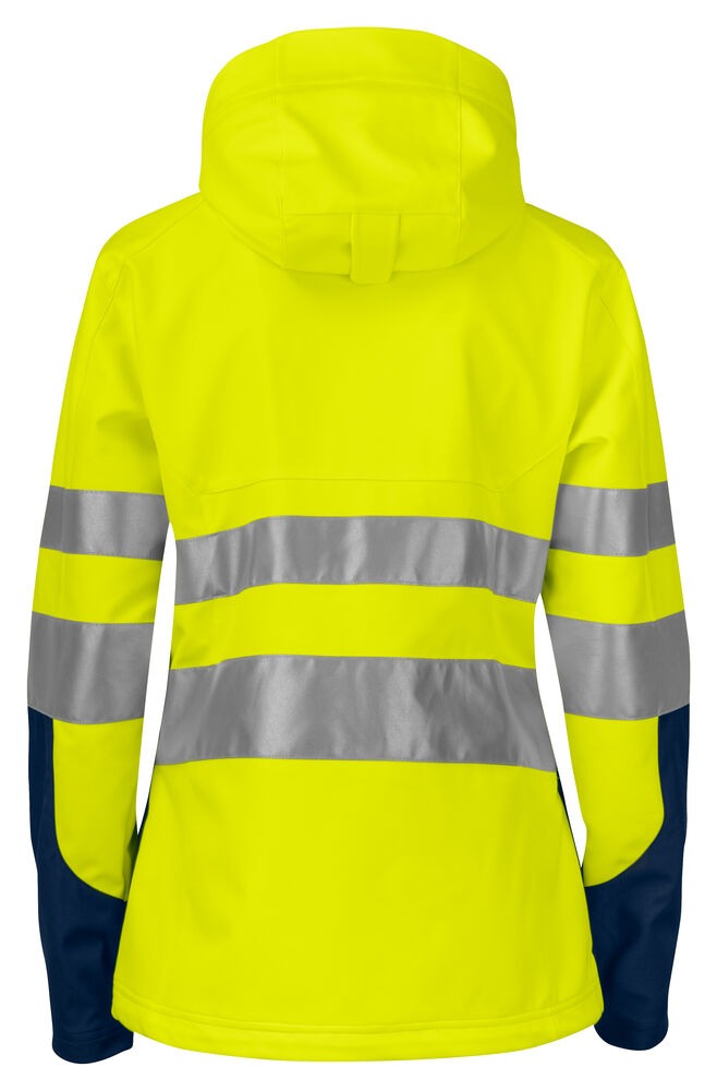 PARKA SOFTSHELL FEMME - EN ISO 20471 CLASSE 3/2
