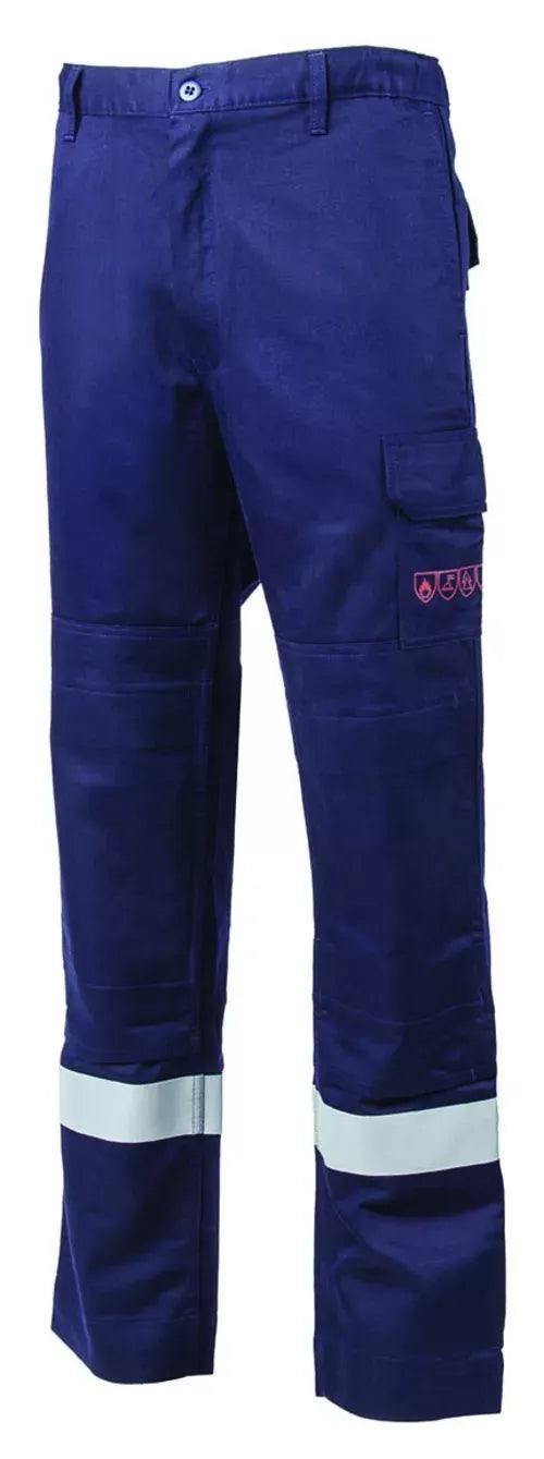 Pantalon Multirisques ignifuge Haute Visibilité Marine Thor