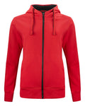 Sweatshirt capuche full zip femme