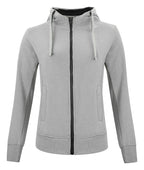 Sweatshirt capuche full zip femme