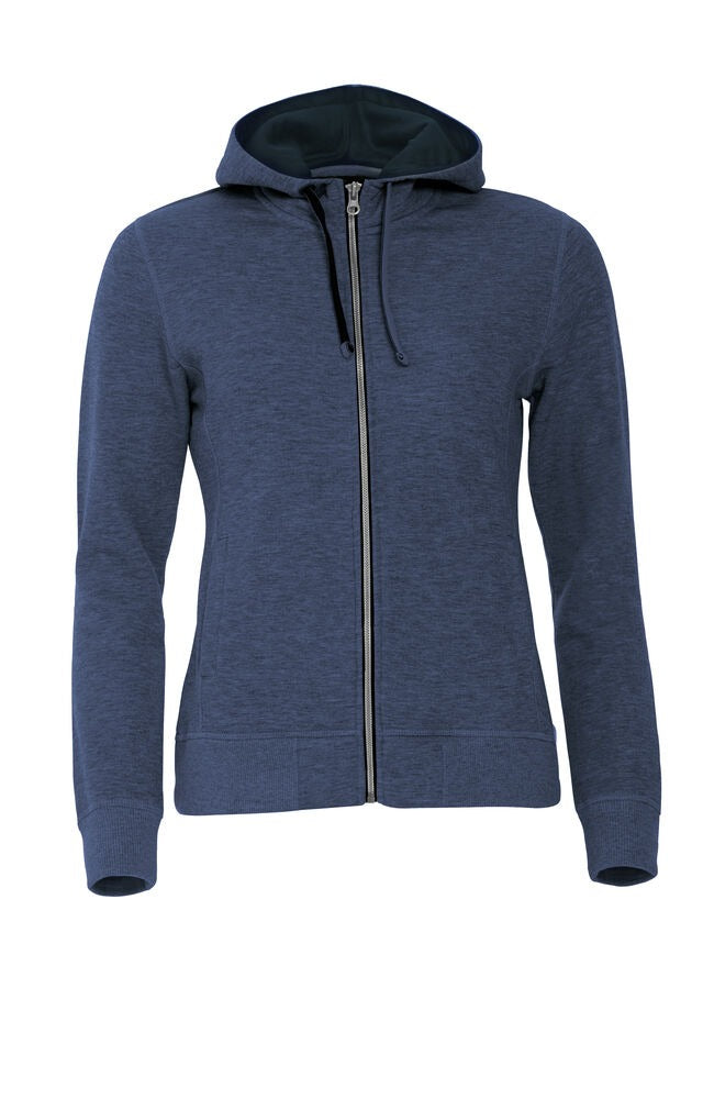 Sweatshirt capuche full zip femme