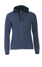 Sweatshirt capuche full zip femme
