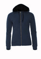 Sweatshirt capuche full zip femme