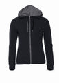 Sweatshirt capuche full zip femme